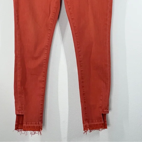 DEAR JOHN Women’s Size Burnt Orange New With Tags. Skinny Distressed - Picture 4 of 13